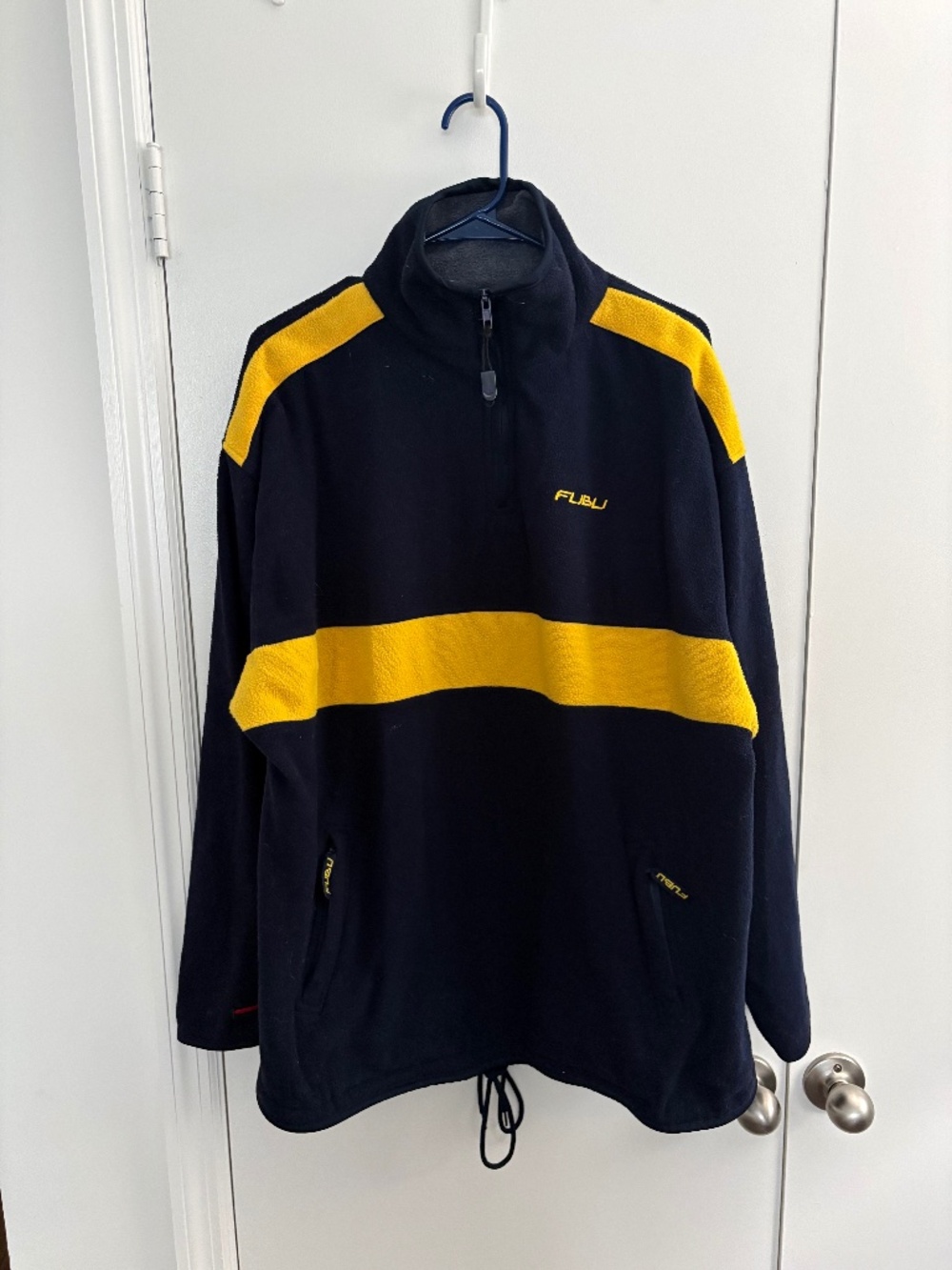 Fubu Fleece (Navy/Gold)